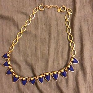Blue necklace